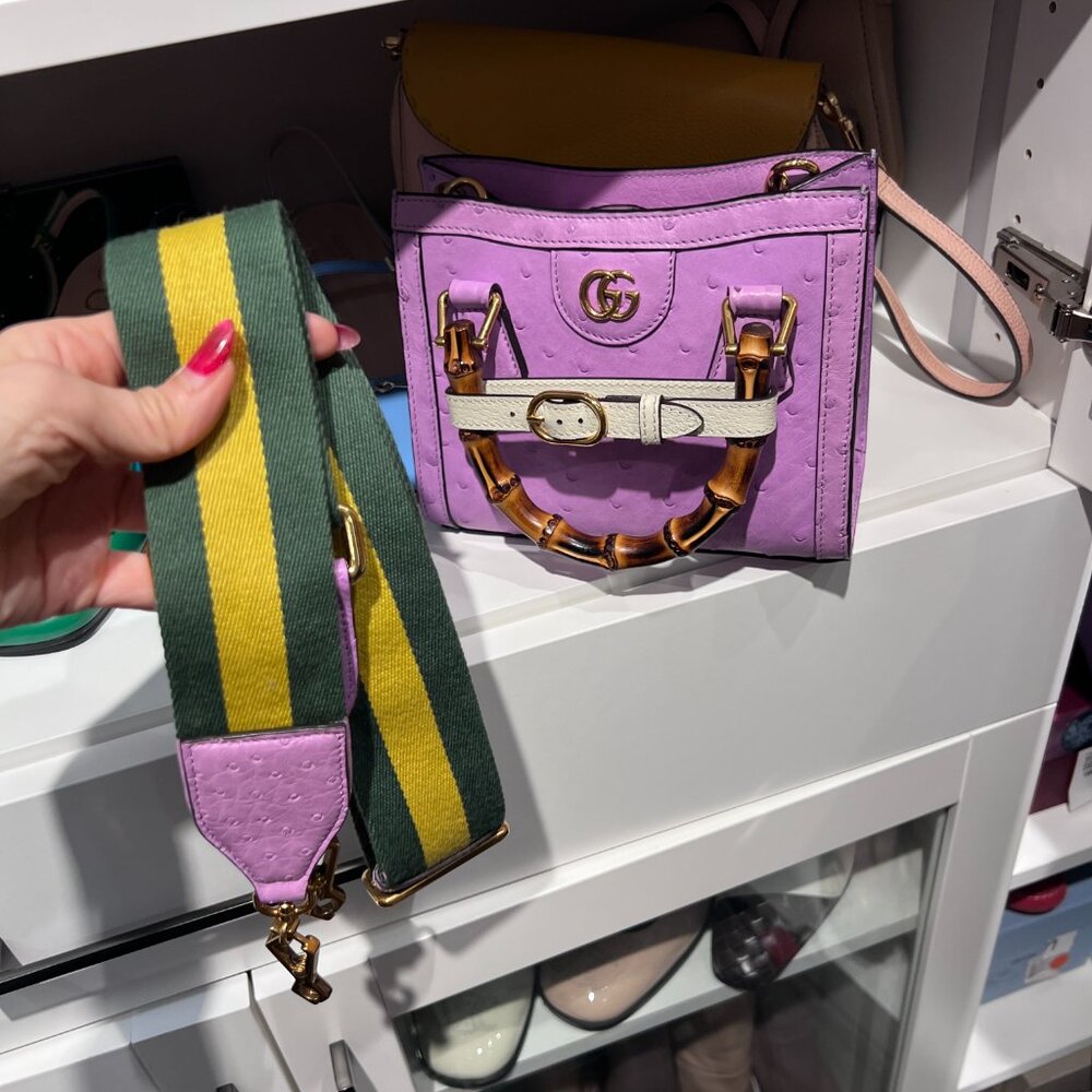 Stunning Gucci Tote Double G Diana Mini, comes with two straps - Picture 6 of 8